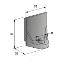 PRITRDILNA PLOŠČICA  - ŽENSKA