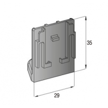 PRITRDILNA PLOŠČICA L PROFIL - ŽENSKA