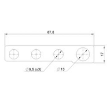 ZBIRALKA ZA 3MIDIVAL+1MEGAVAL VAROVALKE