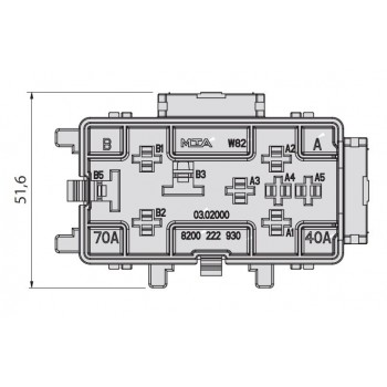 NOSILEC ZA 1 KOS MAXI IN 1 KOS MINI RELE 0302000