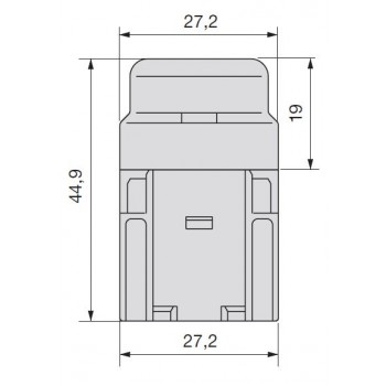 VODOTESNI NOSILEC ZA VAROVALKO UNIVAL 3050153