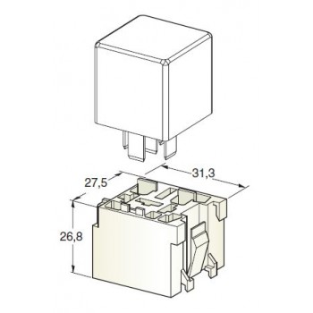 KIT NOSILEC ZA MINI RELE