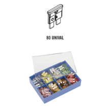 komplet varovalk UNIVAL 80 kos