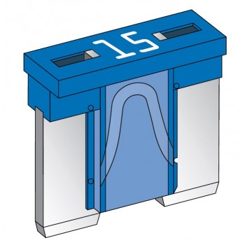 VAROVALKA MINI LOW PROFILE 15A