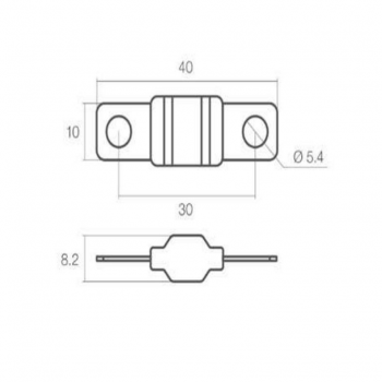 varovalka MIDIVAL CU 80A