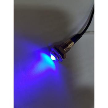 LED signalna lučka 12V-24V MODRA 1915