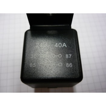 RELE 24V 40A 4 KONTAKTI Z NOSILCEM
